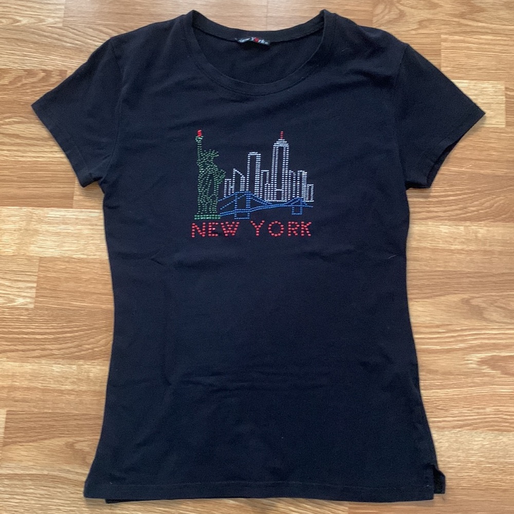Kids' XL Jeweled New York T-Shirt